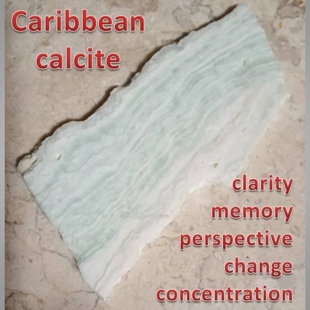 Caribbean calcite slab CLARITY change MEMORY